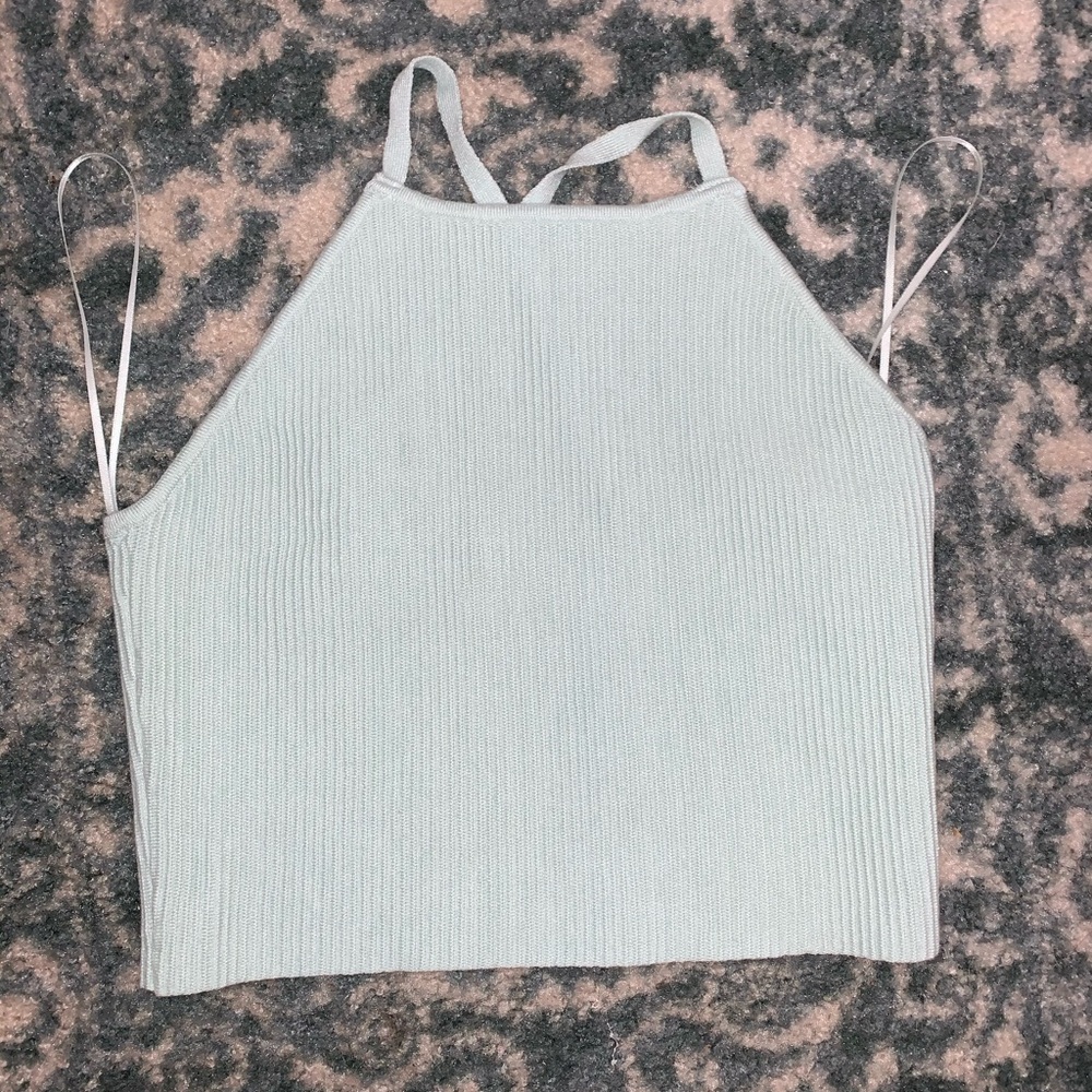 🆕 LA Hearts Cross Back Sweater ☀️Firm price 💕